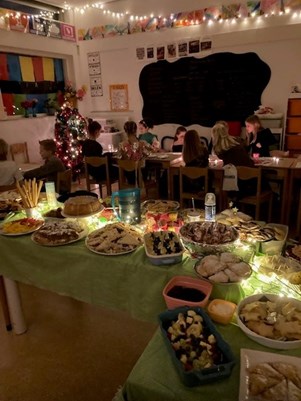kerst tijdlijn