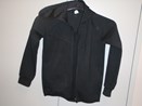Zwart sportjack met capuchon 134-140