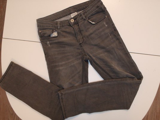 Grijze spijkerbroek Zara Girls maat 152